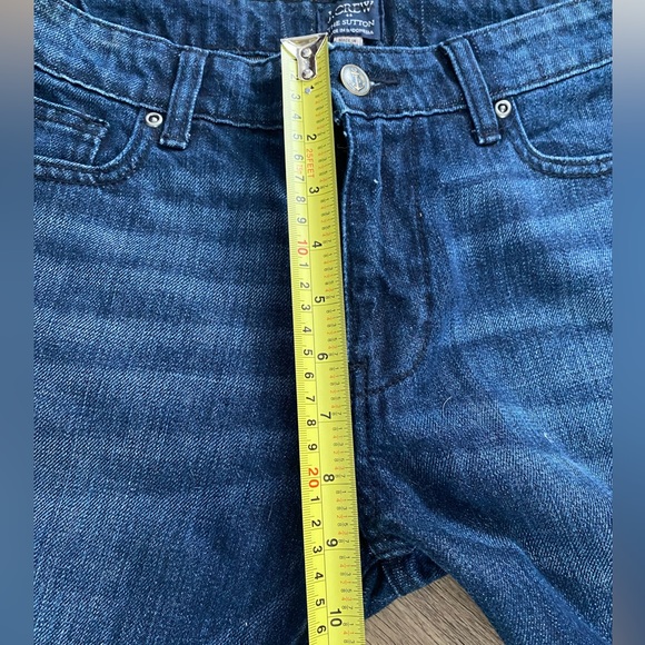 J. Crew men’s The Sutton jeans, size 30 dark wash, straight fit - Picture 10 of 13